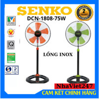 Quạt Cây SENKO DCN-1808-Lồng INOX-75w-Quạt Cây Đứng Công Ngiệp Khoẻ,Bền,Đẹp,Chính Hãng,giá rẻ