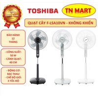 Quạt cây Toshiba F-LSA10(H/K)VN, 5 cánh, đường kính 40cm, không khiển, chính hãng bảo hành 12 tháng