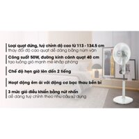 Quạt cây Toshiba F-LSA10(W/H/K)VN 5 cánh, không khiển, cánh quạt 40cm, bảo hành 12 tháng toàn quốc