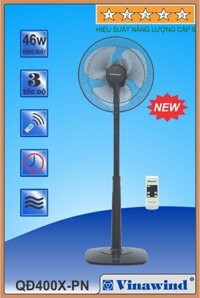 Quạt cây Vinawind QĐ400X-PN (điều khiển từ xa)