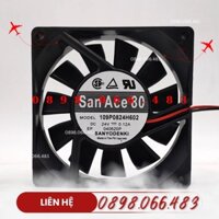 Quạt Chỉnh Lưu Biến Tần 8 Cm Sanyo 24V 0.12A 8020 109p0824h602 có xuất hóa đơn