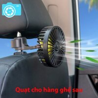 Quạt cho hàng ghế sau ô tô, động cơ quạt không chổi than siêu bền, gió mạnh