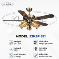 Quạt chùm đèn Klasse 52KSP 591
