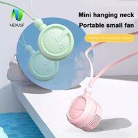 Quạt Cổ Không Lưỡi NEXUSF, Quạt Treo Cổ Sạc USB 3 Tốc Độ, Đa Năng Tiếng Ồn Thấp Có Thể Điều Chỉnh Xoay 360 Độ Quạt Điện Mini Cắm Trại