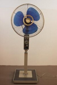 Quạt cổ MITSUBISHI R35-SN3, cao 140cm, cánh 35cm, quạt cây cỡ lớn có bánh xe lăn