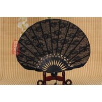 Quạt cổ ren phong cách nữ dân quốc quạt xếp cầm tay phong cách Trung Quốc cosplay cổ trang