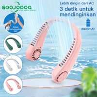 Quạt cổ treo cổ Goojodoq Quạt treo cổ Quạt di động Mini sạc treo cổ quạt usb
