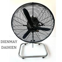 Quạt Công Nghiệp Đường Kính Lồng 55cm - Cánh 50 - Mẫu Chân Qùy - Chân Sàn . Lắp Động Cơ Máy Giặt Cũ Siêu Bền