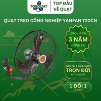 Quạt Công Nghiệp Treo Tường YANFAN T20CN | Quạt Treo Tường Công Suất 110W,  Động Cơ  Dây Đồng 100%