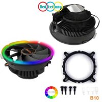 Quạt CPU máy tính để bàn có Led RGB B10 - Fan CPU Socket (775,1150,1155,1151,1155,1156 &AMD 754,939,940,AM2,AM3,FM1,FM2)