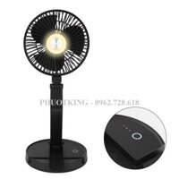 Quạt Dã Ngoại Kèm Đèn Led Contoose Chính Hãng – PHƯỢT KING
