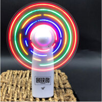 Quạt Dạ Quang led Nhấp Nháy Quạt Mini Bỏ Túi Treo Cổ Quạt Nhỏ Đồ Chơi Quạt #DZFS321#
