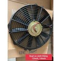 quạt dàn nóng chế _quạt dàn nóng điều hòa ô tô (quạt su) 12v và 24v