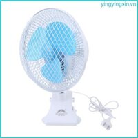 Quạt dao động YIN 220V 9 4 2 tốc độ Clip trên quạt để bàn cho phòng ngủ gia đình văn phòng
