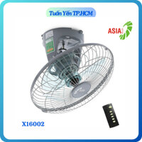 Quạt đảo trần Asia X16002 có remote điều khiển từ xa, công suất 55W hàng chính hãng
