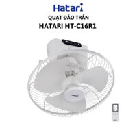 Quạt Đảo Trần Cao Cấp Thái Lan Hatari HT-C16R1(S) - Chế Độ Hẹn Giờ Tắt Tự Động, Điều Khiển Từ Xa, Hàng Chính Hãng.
