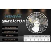 Quạt đảo trần công nghiệp Hawin20 HC20-40-45-50