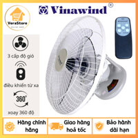 Quạt Đảo Trần Vinawind QTD 400XĐB Điều Khiển Từ Xa Công Suất 40W, Sải Cánh 40CM - Quạt Trần Mini Chính Hãng
