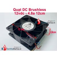 Quạt DC Brushless 12v - 12cm vuông