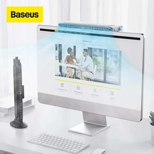 Quạt để bàn Baseus Refreshing Monitor ClipOn & StandUp Desk Fan