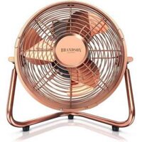 QUẠT ĐỂ BÀN BRANDSON VENTILATOR 25CM WOW AKTION - MÀU ĐỒNG