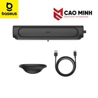 Quạt để bàn gắn màn hình máy tính Baseus Refreshing Monitor Clip-On & Stand-Up Desk Fan tạo gió tự nhiên - Cao Minh Plus