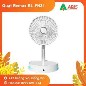 Quạt để bàn gấp gọn Remax RL-FN31