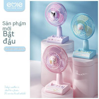 Quạt để bàn HelloKitty quạt nhỏ quạt di động quạt sinh viên dễ thương quạt sạc im lặng quạt ký túc xá