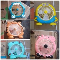 QUẠT ĐỂ BÀN HÌNH THÚ 220V,,