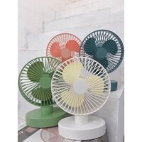 Quạt Để Bàn Hình Thú Cute 3 Tốc Độ Siêu Mát Tiện Lợi Mang Đi