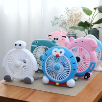 Quạt  để  bàn mini cắm điện hình  thú siêu cute