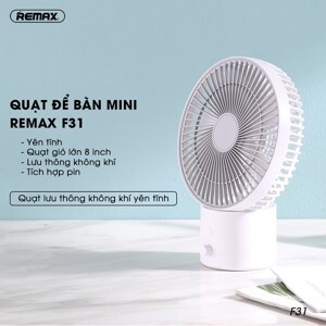 Quạt để bàn mini Remax F31
