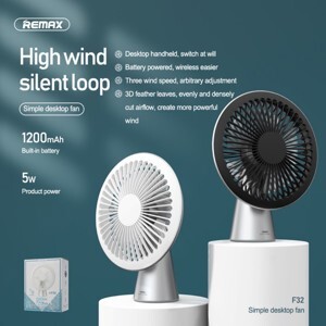 Quạt để bàn mini Remax F32