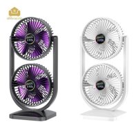 Quạt Để Bàn Quạt Điện 3 Tốc Độ Quạt Nhẹ Mạnh Mẽ Yên Tĩnh Hai Đầu Quạt Bàn Cho Ký Túc Xá Du Lịch Nhà