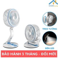 Quạt để bàn Quạt mini sạc tích điện cổng USB cắm máy tính pin dự phòng giá rẻ quat cam tay sac tich dien