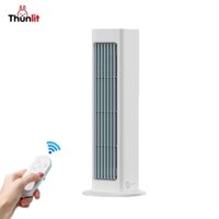 Quạt Để Bàn Tháp Thunlit Điều Khiển Từ Xa USB Di Động Sạc 3000mAh Quạt Tháp Không Lá Treo Tường Dọc Vị Trí Ngang Để Bàn Văn Phòng