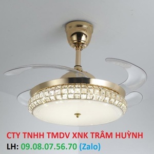 Quạt đèn trần Sinwa 4 cánh AS188