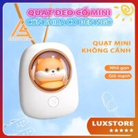 QUẠT ĐEO CỔ CÚN SHIBA SIÊU CUTE, QUẠT ĐEO CỔ MINI DI ĐỘNG – LUXSTORE