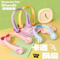 Quạt đeo cổ Diandi sạc USB
