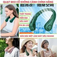 Quạt đeo cổ điều hòa không cánh có chế độ làm mát nhanh và lọc không khí bản đặc biệt loại tốt