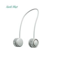 Quạt đeo cổ gấp gọn DQ-210 mini bỏ túi, không dây cầm tay di động,thiết kế không vướng tóc, 3 cấp độ gió không cánh, hàng chính hãng -  Xanh lá