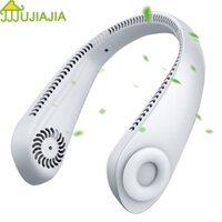 Quạt đeo cổ JUJIAJIA sạc USB không cách dạng treo nhỏ gọn quạt tích điện quạt đeo cổ