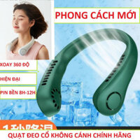 Quạt Đeo Cổ Không Cánh Có Chế Độ Làm Mát Nhanh Và Lọc Không Khí Bản Đặc Biệt Loại Tốt USB