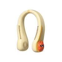 Quạt Đeo Cổ Mini Không Cánh Hình Thú 3D-Quạt Mini Cho NL & TE Sạc Tích Điện Dụng Lượng Pin 4000mAH 3 Cấp Độ Gió AK’