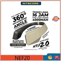 Quạt Đeo Cổ Mini Không Ồn Nitecore Neff20