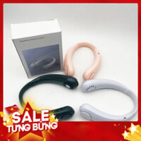 Quạt Đeo Cổ Mini, Quạt Treo Cổ Không Cánh Chính Hãng, Hiện Đại, Biên Độ Thổi 360 Độ