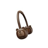 Quạt đeo cổ tích điện mini cho bé Zoyzoii Series Portable Neck Fan mã F18 – Gấu Nâu