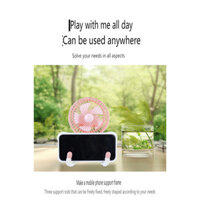 Quạt di động Octopus Silent Baby Quạt cầm tay Quạt cầm tay Chân máy Quạt điện