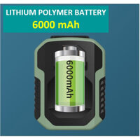 [quạt di động] Quạt Mini Đeo Cổ & Cầm Tay Pin 6000mAh, Cổng Sạc Dự Phòng Tiện Dụng Cho Mọi Nơi - tamstore35