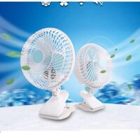 QUẠT ĐIỆN 220V KẸP XOAY 180 SIÊU MÁT 20W CAO 35CM